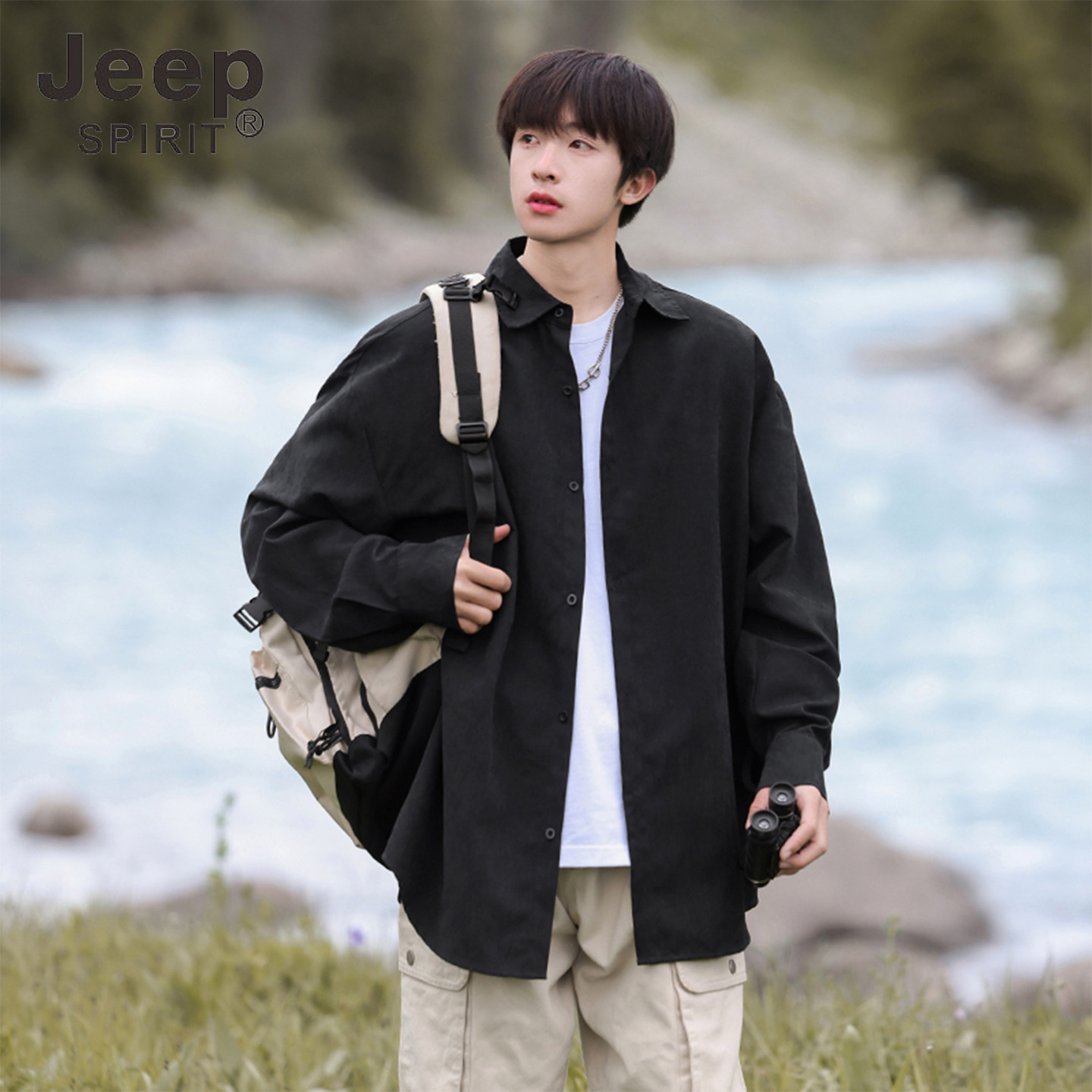 JEEP SPIRIT港风复古衬衫