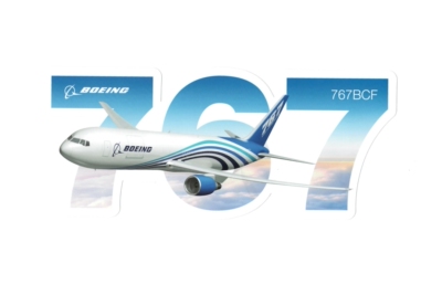 波音商店原版贴纸 BOEING 767F 777F 787 787海航红熊猫