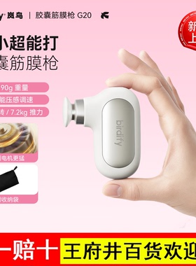 birdify岚鸟G20筋膜枪按摩器女生多功能迷你按摩器小型肌肉按摩枪