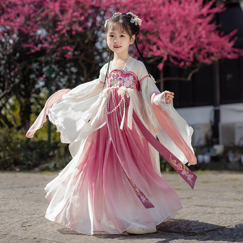 中秋儿童汉服2024新款