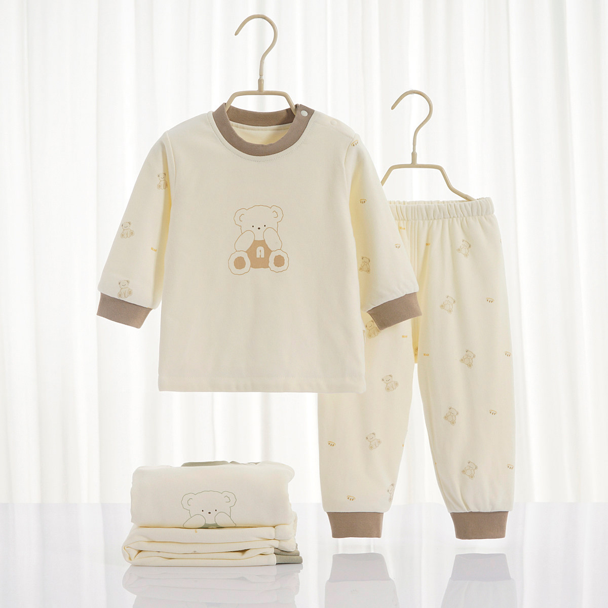 A类婴儿纯棉无骨内衣睡衣春秋分体套装宝宝超萌秋衣裤打底家居服,童装/婴儿装/亲子装,内衣套装,淘宝优惠券,粉丝福利购,淘宝优惠卷