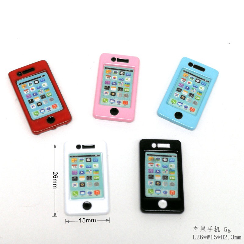 dollhouse娃娃屋bjd微缩模型ob11手机迷你12分diy素材电话配件