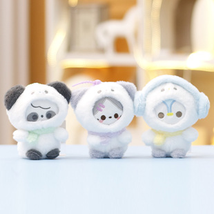 RosyPosy同款 毛绒玩具冬日雪人包包公仔可爱玩偶包包挂饰娃娃挂件