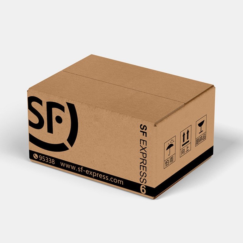 dollhouse娃娃屋bjd微缩模型ob11道具仿真迷你纸箱食玩快递纸箱