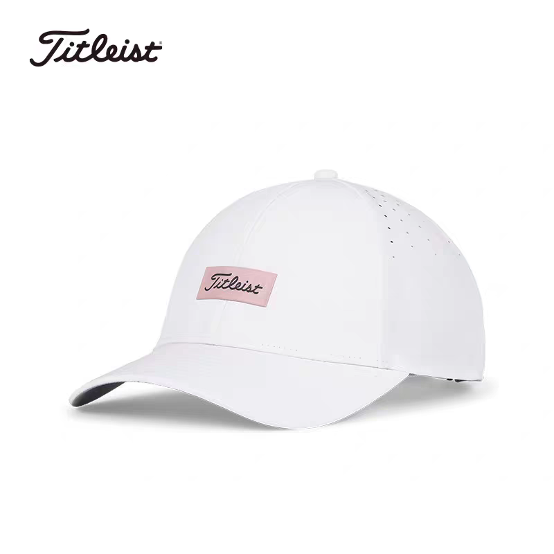 Titleist泰特利斯高尔夫球帽女25新品女仕方标超轻帽高弹排湿透气