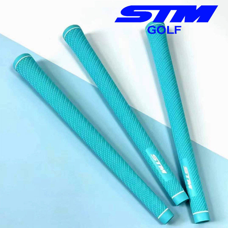 正品日本STM高尔夫握把碳纤维防滑铁杆木杆通用橡胶握把球杆把柄