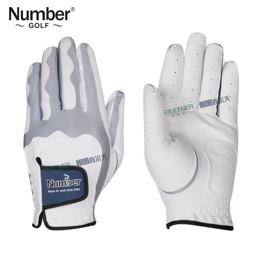Number高尔夫手套男高弹魔术手套防滑透气运动骑行高尔夫球手套女