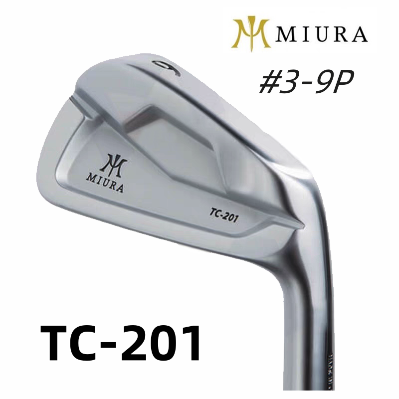 日本正品MIURA TC-201高尔夫铁杆组软铁锻造高操控杆头工坊定制