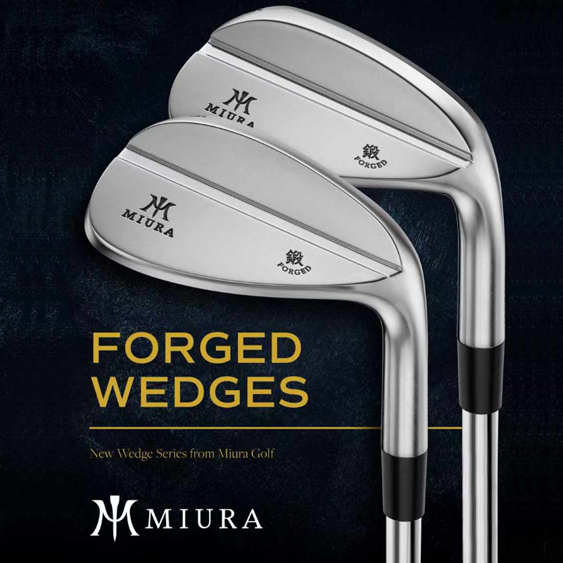 三浦Miura Forged WEDGES高尔夫挖起杆软铁锻造操控性切杆杆头