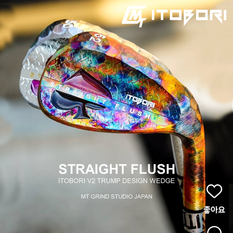 正品ITOBORI一刀雕高尔夫球杆V2扑克牌挖起杆锻造沙坑杆26新款