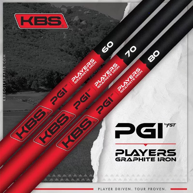 日本原装KBS PGI高尔夫铁杆杆身高稳定提高杆数石墨铁杆碳素杆身