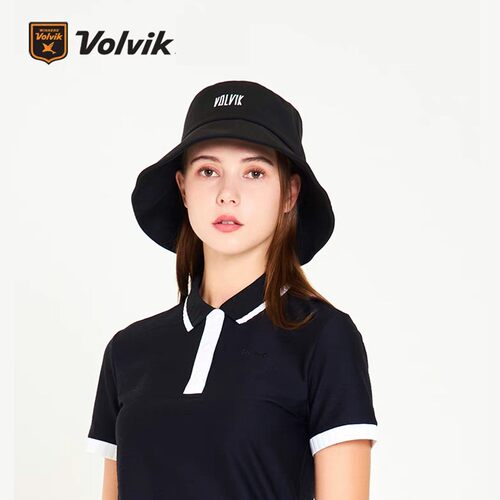 Volvik沃维克高尔夫渔夫帽女款运动户外防晒透气带马尾孔侧绑绳