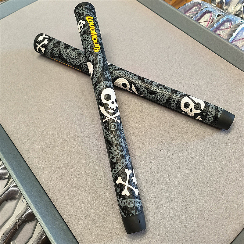 正品美国Loudmouth高尔夫球杆握把铁杆海盗旗杰克骷髅柔软握把
