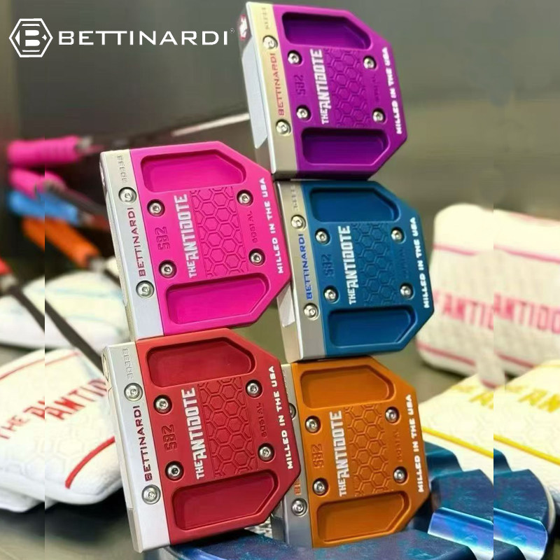 美国BETTINARDI 高尔夫球杆零扭矩推杆大头解药彩虹平衡款推杆