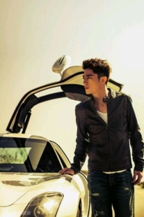 霍建华花千骨男神帅哥明星照片写真海报装饰画墙画贴画挂画相框43