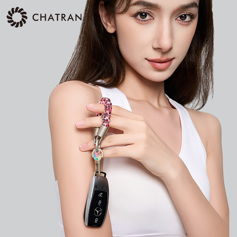 CHATRAN手机链女款高颜值小众简约时尚彩色电话线车钥匙挂绳链条图片