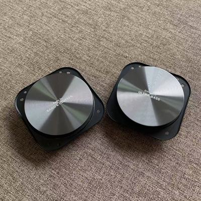 拆箱丹麦B&O超薄方形 3寸低音喇叭钕磁大音圈防水重低音强扬声器