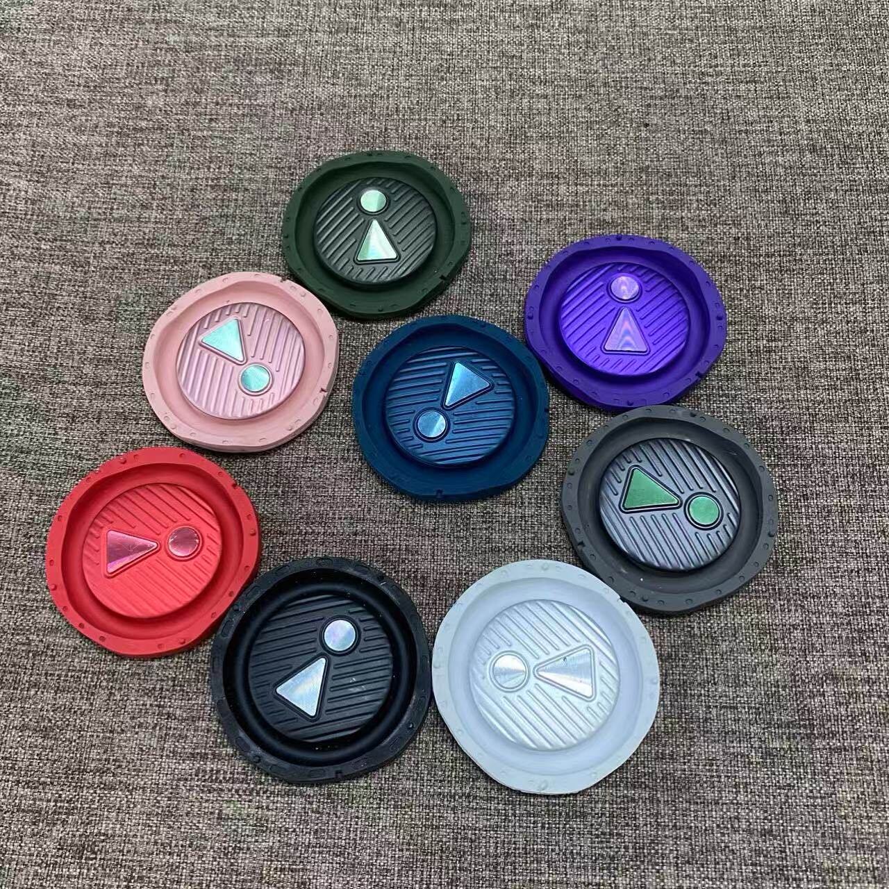 拆箱万花筒7代Flip7振膜辅助低频辐射器diy音响震膜被动辅音喇叭