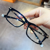 简丹萝心潮百搭眼镜框女男板材复古时尚 文艺板材方框配近视镜平光