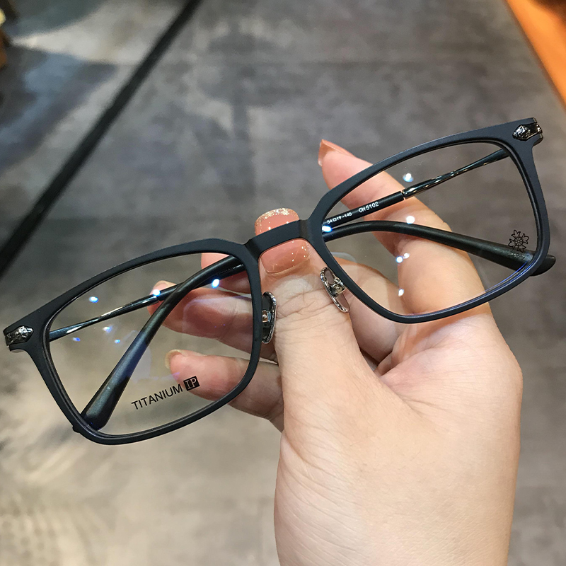 百搭眼镜框复古超轻板材