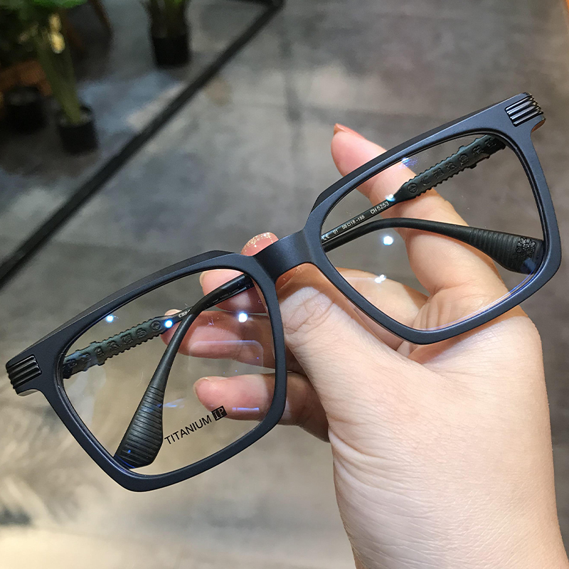 百搭眼镜框新品超轻方形板材