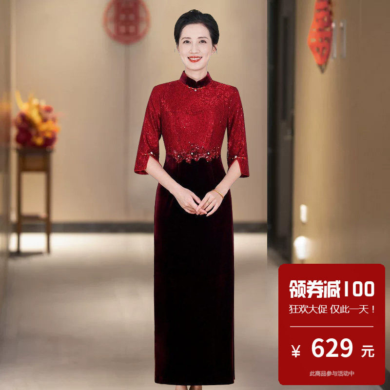 新中式国风旗袍小个子轻奢高级感年轻款苏州女改良高端大气上档次