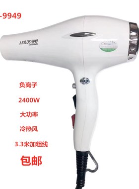 风神9949电吹风负离子护发冷热风风筒发廊家用大功率吹风机2400W