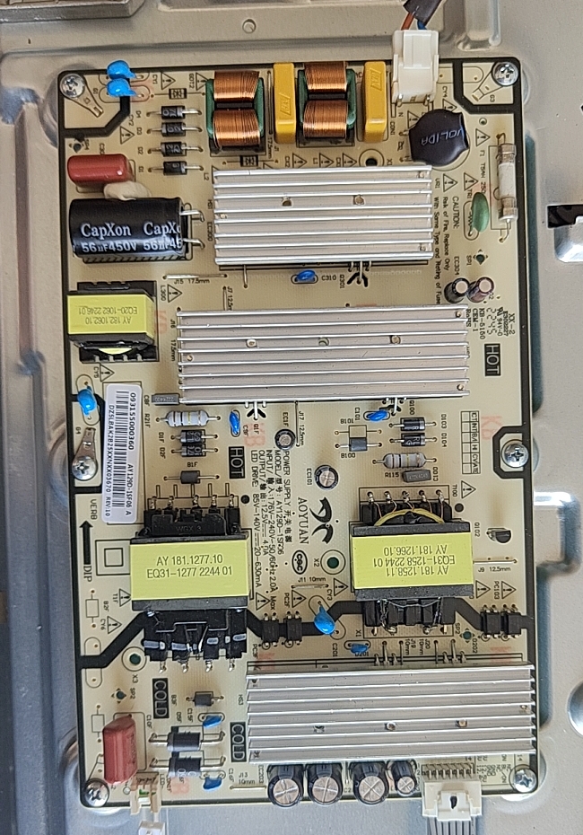 小米L55M7一EA电源板AY129D-1SF06屏L55M7-EA-CSOT