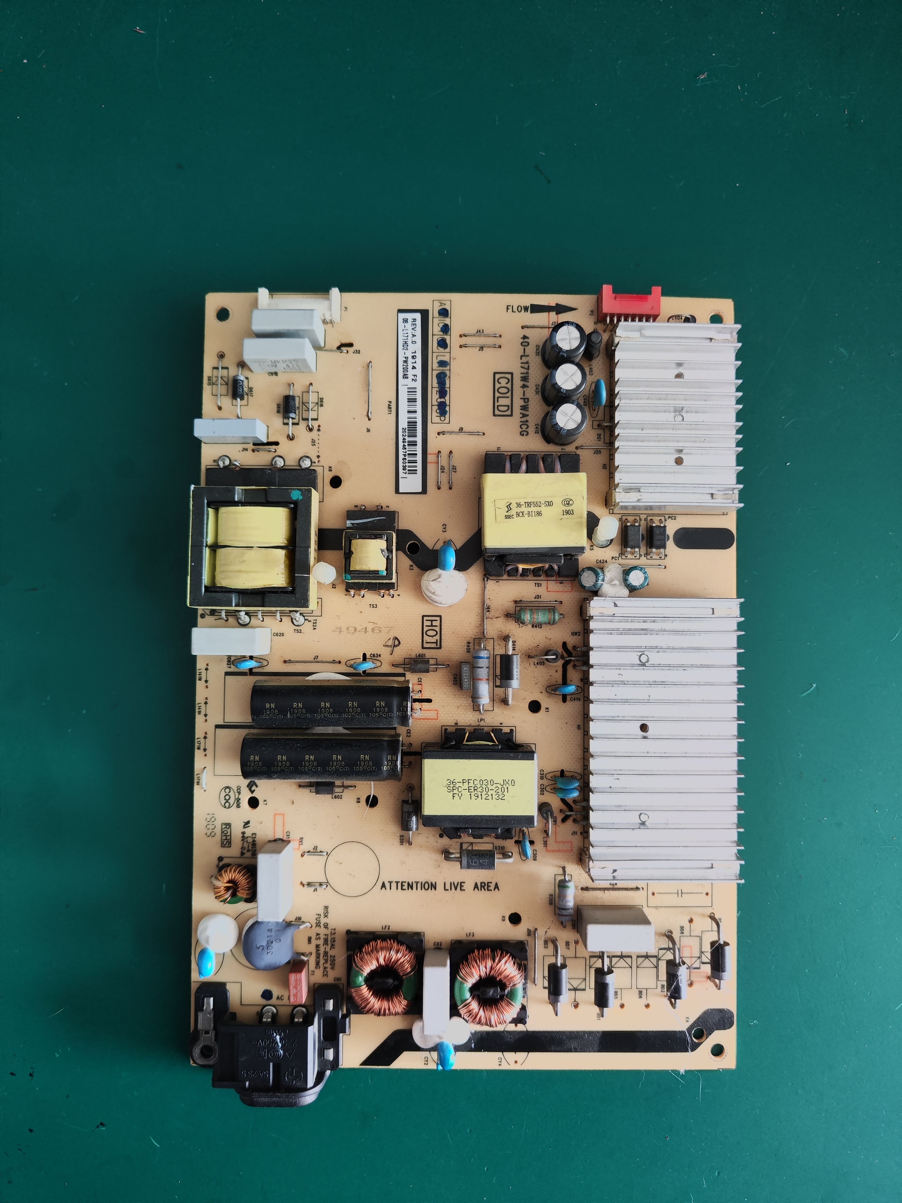 TCL 65V2 65F6 65L2 65T3电源板40-L141W4-PWC1CG 08-L171HD2-PW2