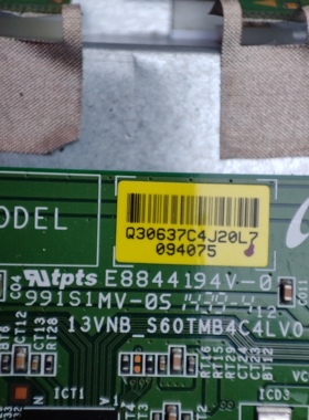 海信LED48K220/EC290N 长虹LED42C2080逻辑板13VNB-S60TMB4C4LV0.