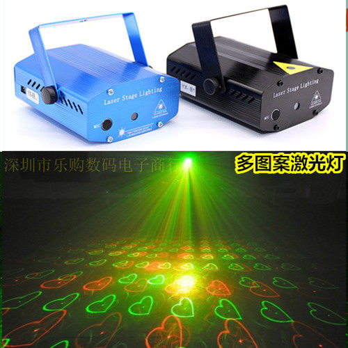 特价红绿满天星激光舞台灯光 广场舞效果灯 酒吧KTV激光灯镭射灯