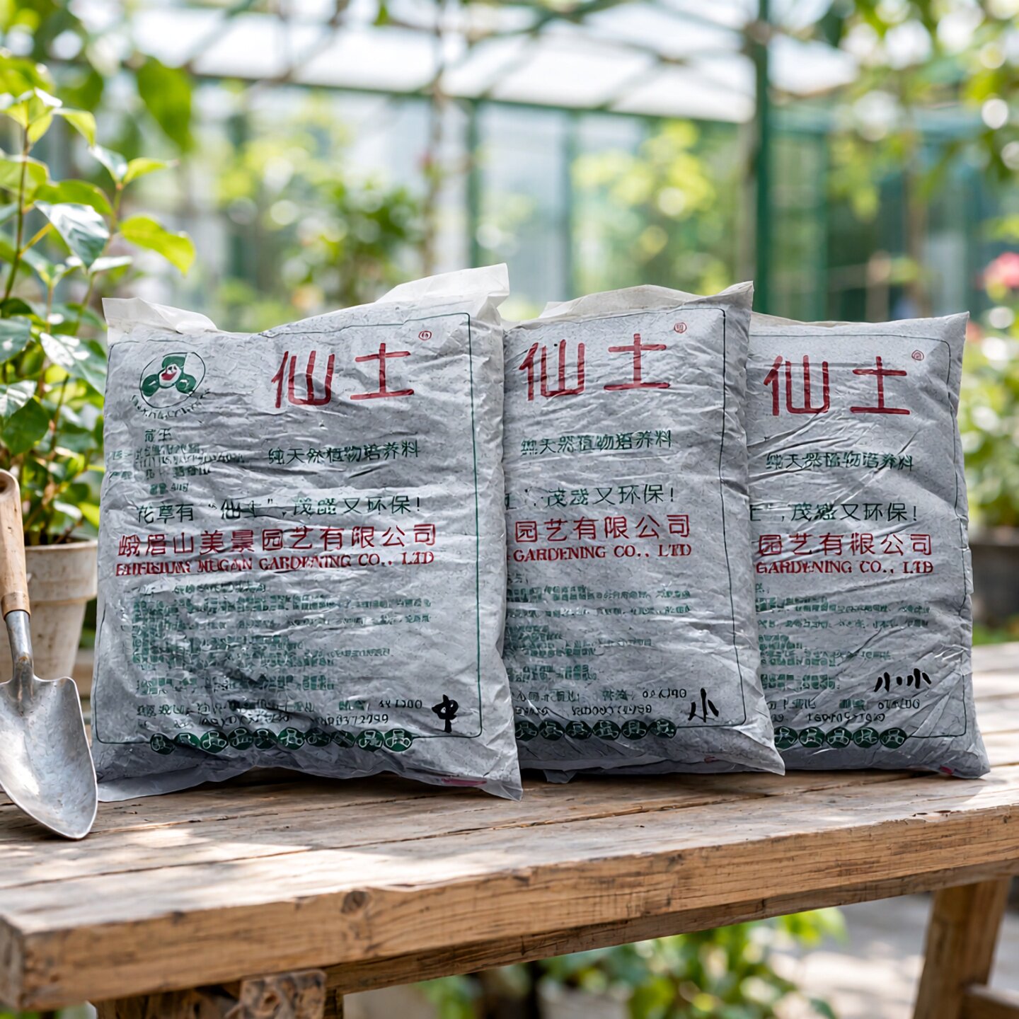 正宗峨眉山荷王-仙土 原厂彩包 兰花 盆景 鱼缸水草 多肉植物通用
