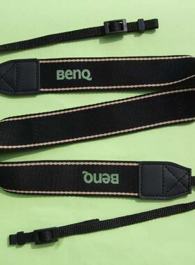 新品上市 BENQ明基单反相机背带 BENQ单反机肩带 专用颈脖挂带黑
