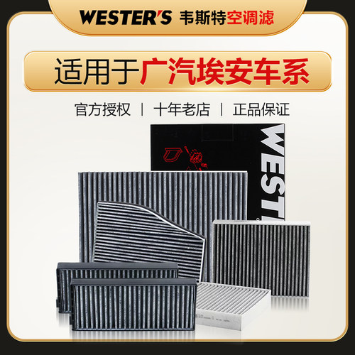 正品韦斯特双效活性炭有效过滤PM2.5