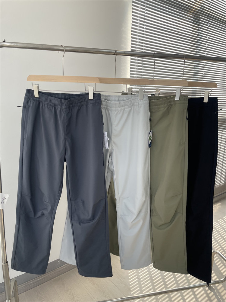 户外级！科技三防面料！立体裁剪松紧腰秋冬磨绒软壳休闲冲锋裤男