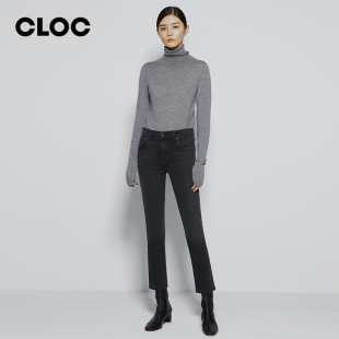 HUMANITY COH黑灰色修身 直筒牛仔裤 博主同款 款 女春季 CITIZENS