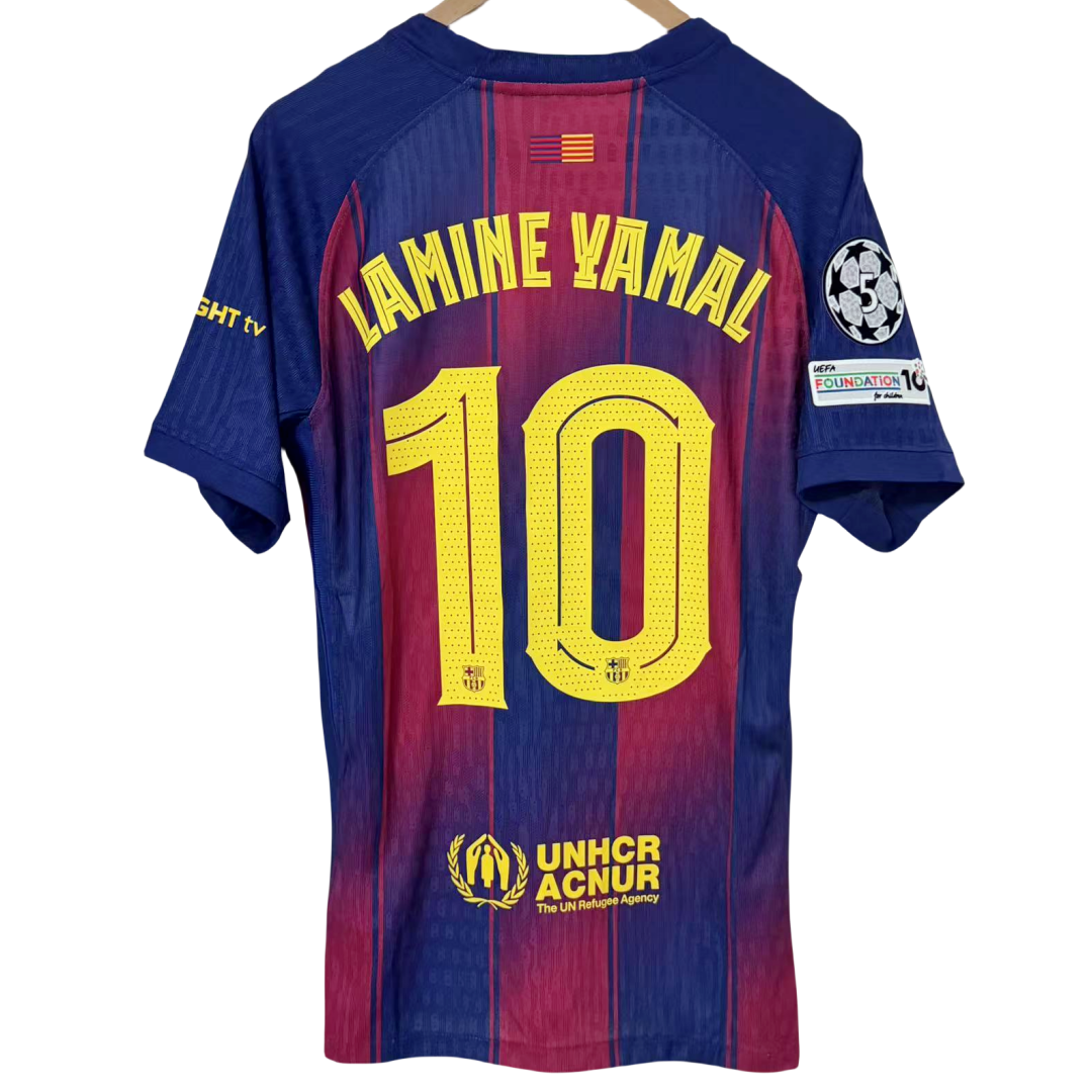thumbnail for 25-26 yamal football jersey printed signature soccer shirt