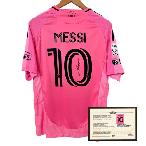 2627 Miami Messi soccer jersey football Signature shirt