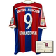bayern printed Lewandowski jersey signature football 1415