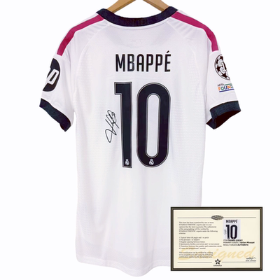 2627 Madrid Mbappe printed signed football jerseys shirt
