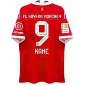 kane printed signature jersey Munich shirt soccer