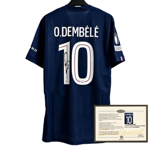 2526 Paris Dembele football jersey printed signature shirt