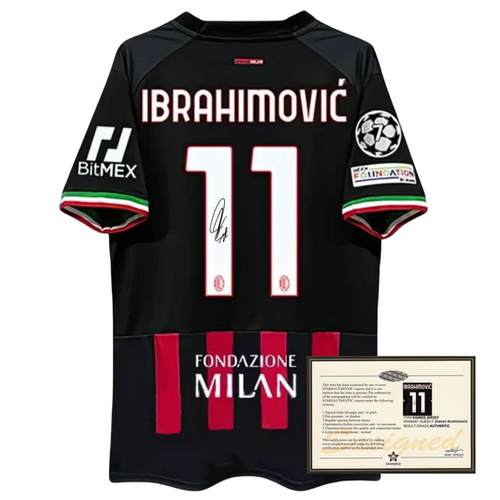2223 Ibrahimovic Jersey soccer printed signature shirt