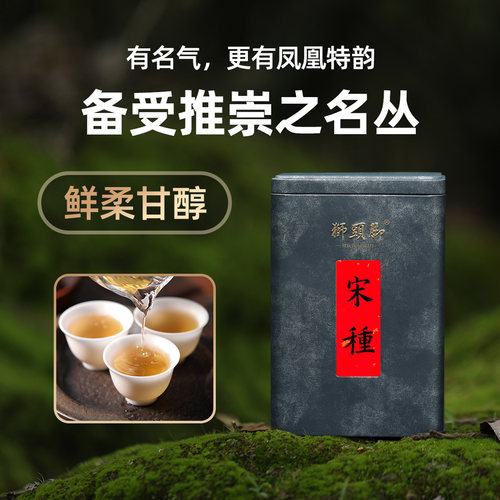 狮头脚【宋种】高知名度 特级黄栀香型潮州凤凰单丛茶 正宗单枞茶