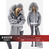 真毛领三星95绒工装 HONORE古月 原创重工 派克羽绒服