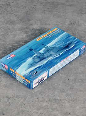 小号手82507塑料拼装模型船1/1250美国海军基德号驱逐舰DDG-993