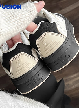 BANK DX丨FILA FUSIONFila潮牌女鞋百搭休闲鞋板鞋运动鞋轻便板鞋