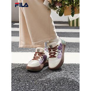 FILA 斐乐女CACTI 摩登板鞋仙人掌鞋厚底面包时尚休闲运动鞋
