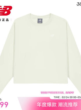 New Balance NB26新款女款经典百搭休闲舒适长袖T恤WT61X6TJ