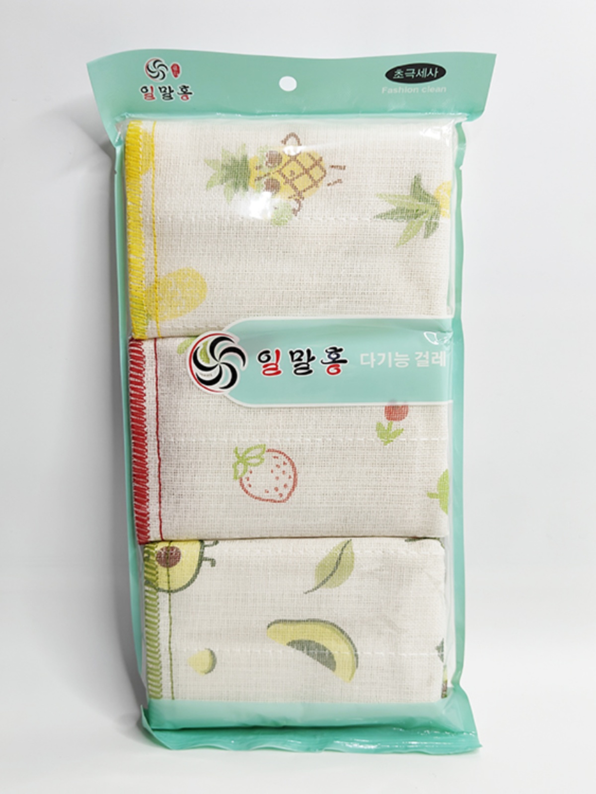 3件包邮韩国棉纱洗碗巾洗碗布擦瓷器餐具擦干抹布厨房清洁百洁布